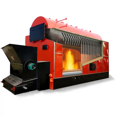 Caldaia a vapore del generatore di vapore della caldaia del camino del bruciatore della segatura