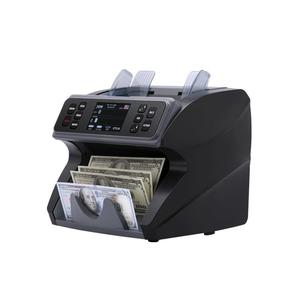 Feelteck Máquina contadora de moneda 2 CIS Sensor Bank Counter con detección de billetes falsos Value Bank Counting - Product Image 1