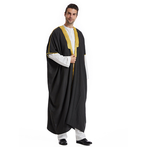 Medio oriente arabo Thobe uomini musulmani Thawb caftano musulmano islamico uomini modesti Abaya Thobe - Product Image 4