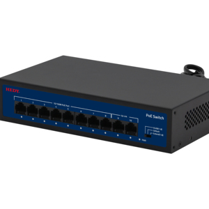 具有8个网络端口的80W AI VLAN PoE交换机10/100m 2上行链路8poe-网络交换机 - Product Image 4