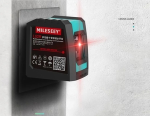 Mileseey专业L52R十字激光水平仪2线红色激光带支架专业水平仪 - Product Image 4