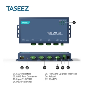 TASE-LAN-464 4端口串行Rs485到以太网转换器，带TCP/UDP Modbus到Mqtt网关 - Product Image 4