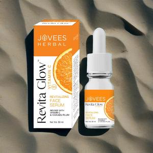Jovees草药Revita Glow <span class=keywords><strong>Vit</strong></span> <span class=keywords><strong>C</strong></span>血清30毫升由天然草药提升