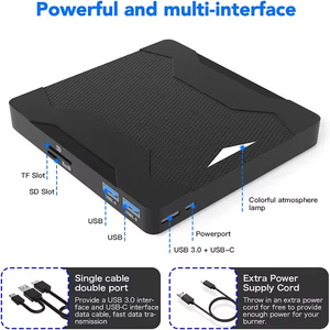 Neues Design Multifunktion anschluss CD/DVD/VCD Optisches Laufwerk Einz eiliger USB 3.0 SD-Kartens teck platz 7-in-1 - Product Image 2