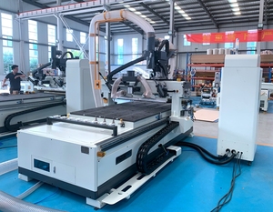 Máquina enrutadora CNC ATC 1325 con 8 Uds cambiador de herramientas lineal ATC máquina enrutadora CNC de grabado para carpintería - Product Image 5