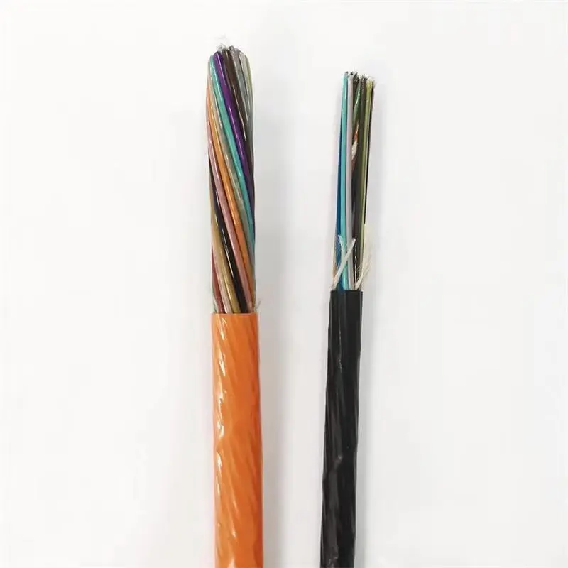 Cable de microfibra óptica, soplado de aire de fibra de 72 núcleos