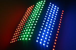 APA102C светодиодная цифровая панель матричный гибкий экран 8*32 5050 RGB 5 В светодиодный модуль индивидуально адресуемые пиксели