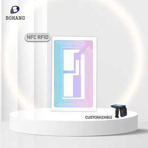Bohang最高品質の13.5MHz小型長方形NFC RFIDNTAG213偽造防止およびIDデバイス専用のウェットインレイ - Product Image 3