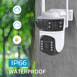 กล้องวงจรปิด3เลนส์3ตัว8MP PTZ Wi-Fi กล้อง CCTV ตรวจจับการเคลื่อนไหวในเวลากลางคืนสีกลางแจ้ง - Product Image 3
