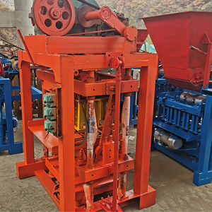 自動手動小型コンクリートインターロックブロック成形機多機能レンガブロック製造機 - Product Image 4