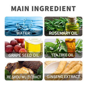 Yeni tasarım özel etiket Ogranic saç büyüme Serum saç çıkma ampul tedavisi besleyici ve saç dökülmesi önleme - Product Image 3