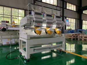 New Model Computerized Flat Automatic Embroidery Sewing <strong>Machine</strong> 15 Needles 3 Heads Cap Mahine Industrial Embroidery <strong>Machine</strong> - Product Image 6