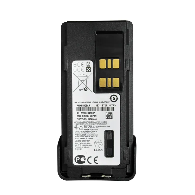 OEM 임프레스 사자 배터리 PMN4409 2250mAh XiR P8608 DP4801E 무전기 용 양방향 라디오 배터리