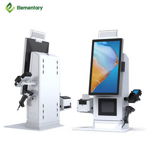 מסך מגע עם שירות עצמי pos kiosk עם קורא קיר ברקוד פנימי מותקן עצמי, פונקצית מסוף תשלום תשלום עם sdk - Product Image 4