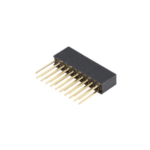 2.54mm doppia fila femmina lungo Pin 11mm scheda PCB connettore presa intestazione 2*2 ~ 20Pin 40p per Arduino per Raspberry Pi - Product Image 5