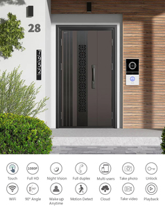 Easy to <strong>Install</strong> and Operate 1 by 1 Video <strong>Intercom</strong> <strong>System</strong> No Need POE Video Door Phone IP Door Entry <strong>System</strong> - Product Image 3