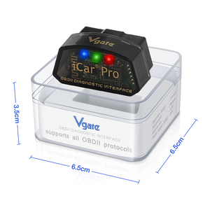 Vgate iCar Pro 3.0无线硬件V2.3车载故障检测器适配器车载诊断扫描仪elm327安卓接口 - Product Image 6