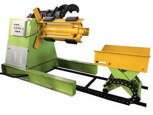 High Quality 5 Tons 10 Tons Hydraulic Decoiler Machine PLC Control <strong>System</strong> New Condition PPGI Raw Used Roll Forming Machine - Product Image 4