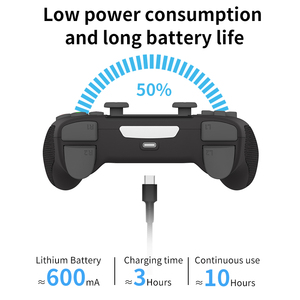 Controlador inalámbrico PS4 de alta calidad, accesorio de consola de juegos antisudor con conexión BT, función de carga suministrada por fábrica - Product Image 4