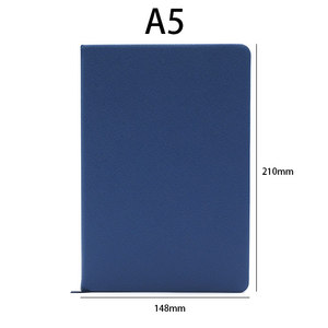 Hochwertiges Saffiano Leder Custom Elastic Seil Notebook Cover A5 Bedrucktes Leder Journal Tagebuch Notizbücher - Product Image 3