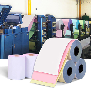 Impresión personalizada de fábrica Ncr Copia sin carbón Papel de computadora continuo Resma Papel de impresora de matriz de puntos