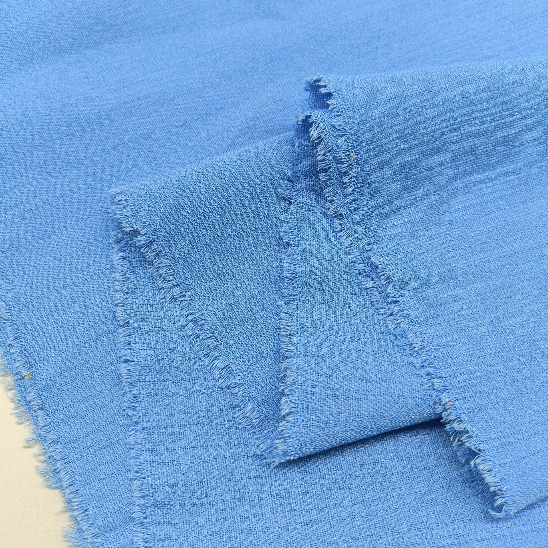 Linen dệt vải cho hàng may mặc đa màu vải Polyester jacquard vải