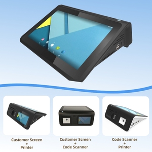 10-Inch <strong>Android</strong> All-<strong>in</strong>-One POS Terminal Cash Register <strong>with</strong> <strong>Built</strong>-<strong>in</strong> 58mm Thermal <strong>Printer</strong> and Fingerprint Checkout Counters - Product Image 4