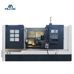 Torno CNC de cama inclinada de alta precisión TC4558x2000 Procesamiento de metales de precisión inclinada de 45 grados Suministro directo de fábrica china - Product Image 1