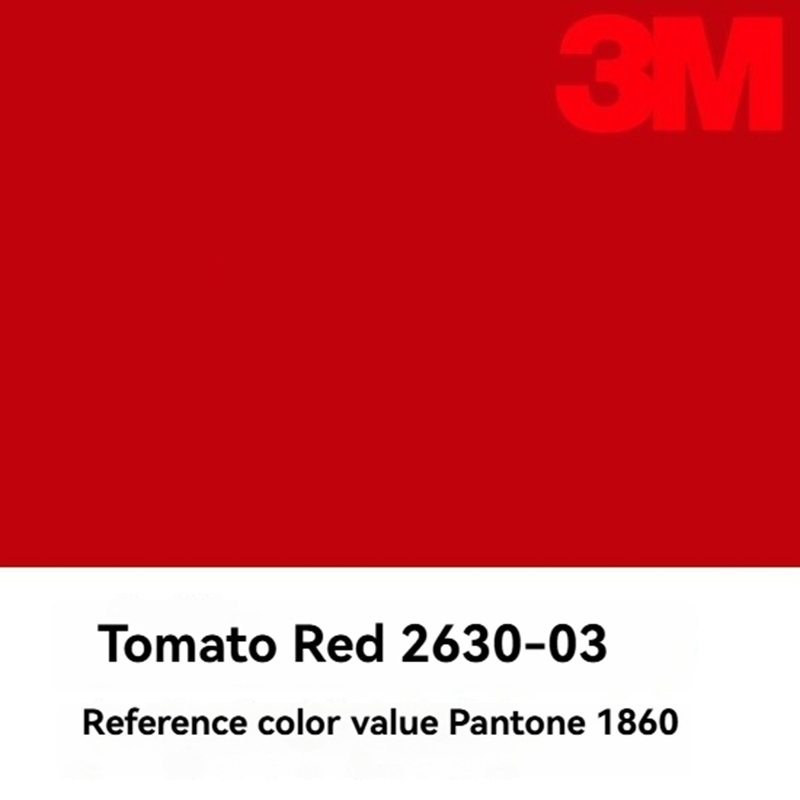 Vinyle auto-adhésif 3M Rouge Tomate 1030-03