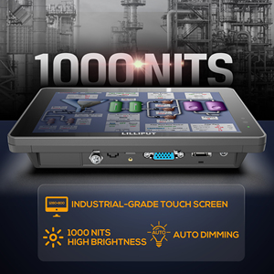 <span class=keywords><strong>7</strong></span> inch 1000 nits ánh sáng mặt trời có thể đọc được công nghiệp bền cảm ứng màn hình hỗ trợ IP65 không thấm nước và chống bụi - Product Image 5