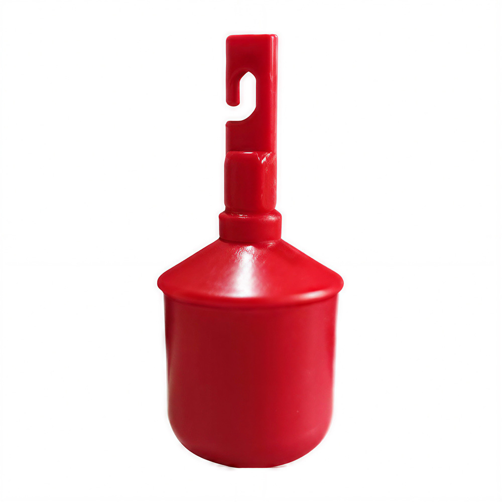 Cabezal giratorio rojo