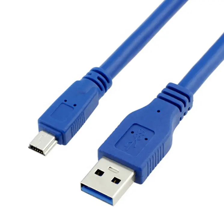 Özel USB 3.0 tip A erkek USB MINI 10PIN B kablosu Sync veri şarj kablosu ve veri iletimi