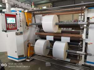ZONTAI Jumbo Paper Roll <strong>Cutter</strong> Raw Material Tissue Slitting Rewinding Machine Price - Product Image 4