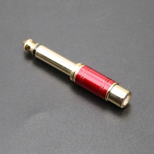 6.35 to <strong>RCA</strong> Audio <strong>Plug</strong> 6.35mm <strong>1</strong>/<strong>4</strong>&quot; Male <strong>Mono</strong> <strong>Plug</strong> to <strong>RCA</strong> <strong>Female</strong> Jack Audio Adapter Connector TS Audio Converter <strong>Plug</strong> - Product Image 5