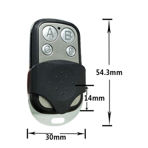 Universal Wireless 315Mhz RF Lerncode Fernbedienung 4 Tasten Fernbedienung Wireless RF Fernbedienung