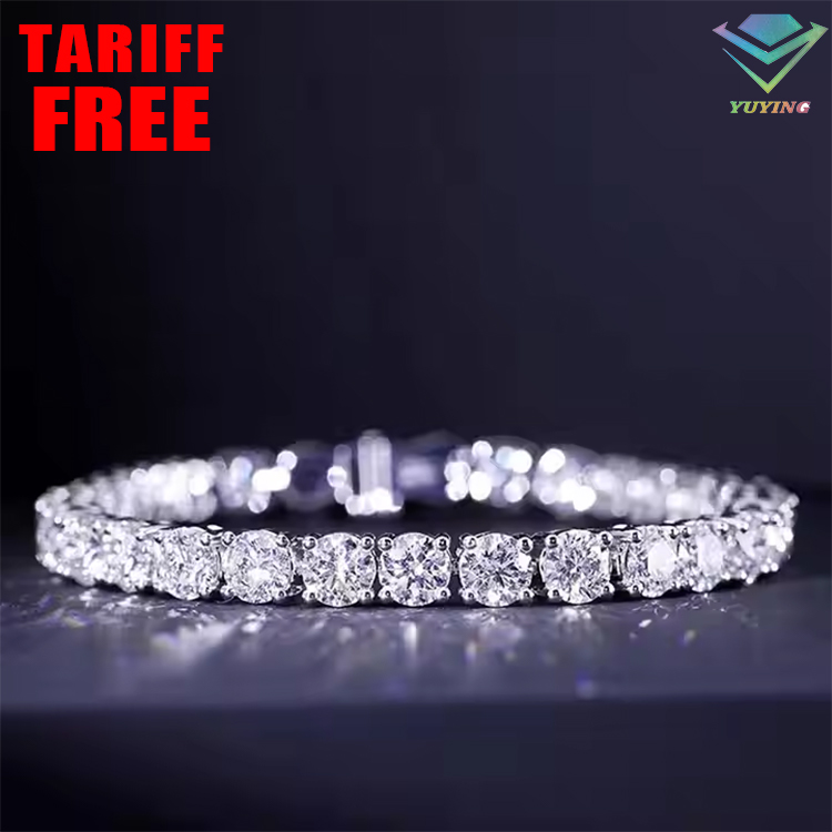 White-6.5mm Moissanite