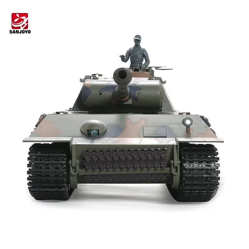 SJY-3819 1/16 немецкий "Леопард" с дистанционным управлением главный боевой танк 2,4g большой симулятор снаряд Танк модель игрушки
