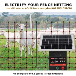 Lydite OEM Niedriger Preis Tragbares Schaf netz 50m Einfache Installation Elektrozaun netz