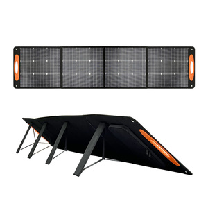 Vinh Quang Năng Lượng Mặt Trời 200W 40V 20V 4 Thư Mục Siêu Ánh Sáng Mỏng Trọng Lượng Xách Tay Có Thể Gập Lại Năng Lượng Mặt Trời Bảng Điều Khiển Cho Cắm Trại - Product Image 5
