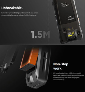 SUNMI L2K Handheld IP65 PDA Android Rugged 4G Wi-Fi GPS BT Zebra Barcode Scanner 1D/2D RFID NFC Mobile <strong>Computer</strong> Tablet PC PDAs - Product Image 3