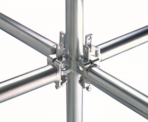 Material de construcción C60 Sistema de cangrejo Marco Andamio al aire libre Sistema de andamio de Marco H galvanizado - Product Image 2