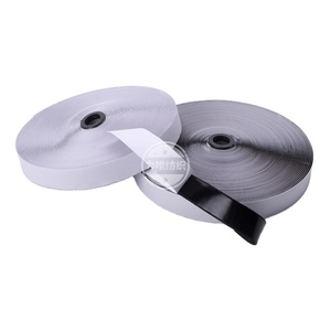 Gancho y Bucle autoadhesivo de buena calidad, con pegamento trasero, correa elástica de nailon, sujetador de enclavamiento - Product Image 1