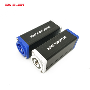 Powercon Coupler <strong>Connector</strong> 3 Pin 20A 250v <strong>Input</strong> to <strong>Output</strong> to Female to Female Adapter Plug Powercon Cable Extension Box - Product Image 1