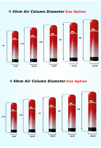 Feamont bơm hơi di động cột Roman kín cơ sở tổ chức sự kiện bên cột trang trí tùy chọn Inflator quảng cáo inflatables - Product Image 6