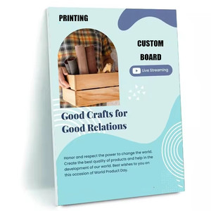 Tùy Chỉnh Đầy Đủ Màu Sắc In Ấn Quảng Cáo Đăng Áp phích Bảng Nhiều Lớp Đăng Ký Thiết Kế Bảng Giá Đăng PVC Bọt Hội Đồng Quản Trị - Product Image 3