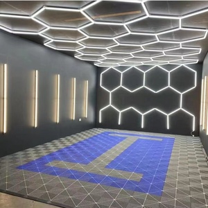 SUEZ Garage-Detaillierungsbeleuchtung Sechseck-Led-Arbeitsdeckenlicht DIY-Design heißer Verkauf hochwertiges Sechseck-Led-Licht