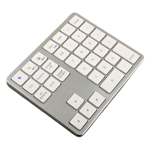 Personalizado 35 teclas numpad BT Bluetooth número teclado inalámbrico número pad teclado numérico calculadora para pc ordenador portátiles - Product Image 2