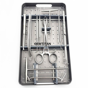 Mini Fragment Instrument <strong>Kit</strong> Small Fracture Installation Set Small Fragment Instrument Set Veterinary Orthopedic Instruments - Product Image 4