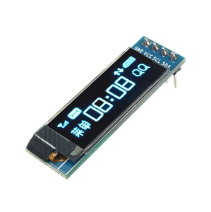 Fabrika 0.91 inç 128x32 seri OLED ekran modülü Arduino için SSD1306 LCD ekran