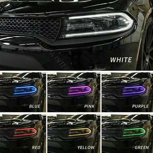 Sindar tự động RGB đèn pha lắp ráp sửa đổi LED đầu đèn phụ kiện cho Dodge sạc 2015-2021 7th Gen bán buôn - Product Image 5